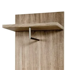 Wandgarderoben Paneel Uzyna in Eiche Trüffel Dekor