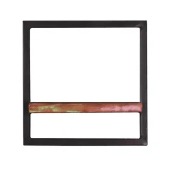 Wandregal aus Recyclingholz & Metall - Jamaica