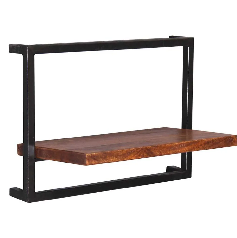 Wandregal Kombination mit Flaschenablagen - Filurina (fünfteilig)