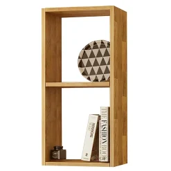 Wandregal mit zwei Fächern - Tine (3er Set)