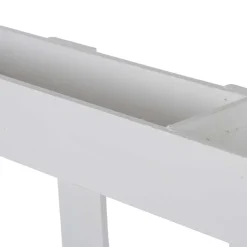 Wandregal Paletten Design in Weiß - Rivaso