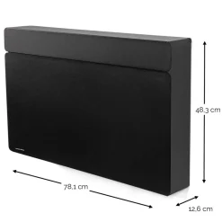 Wand-Schuhkipper in Schwarz - Highlamp