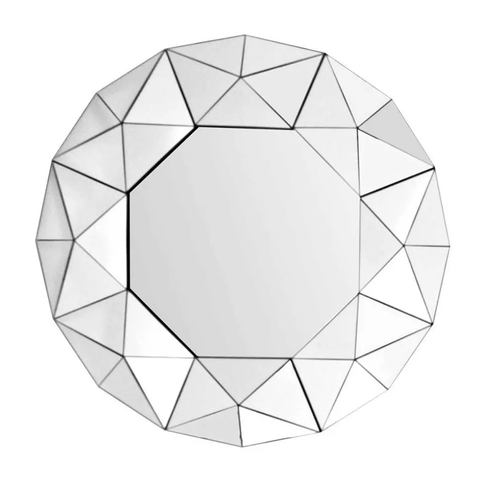 Wandspiegel im Polygon Design - Pragoni
