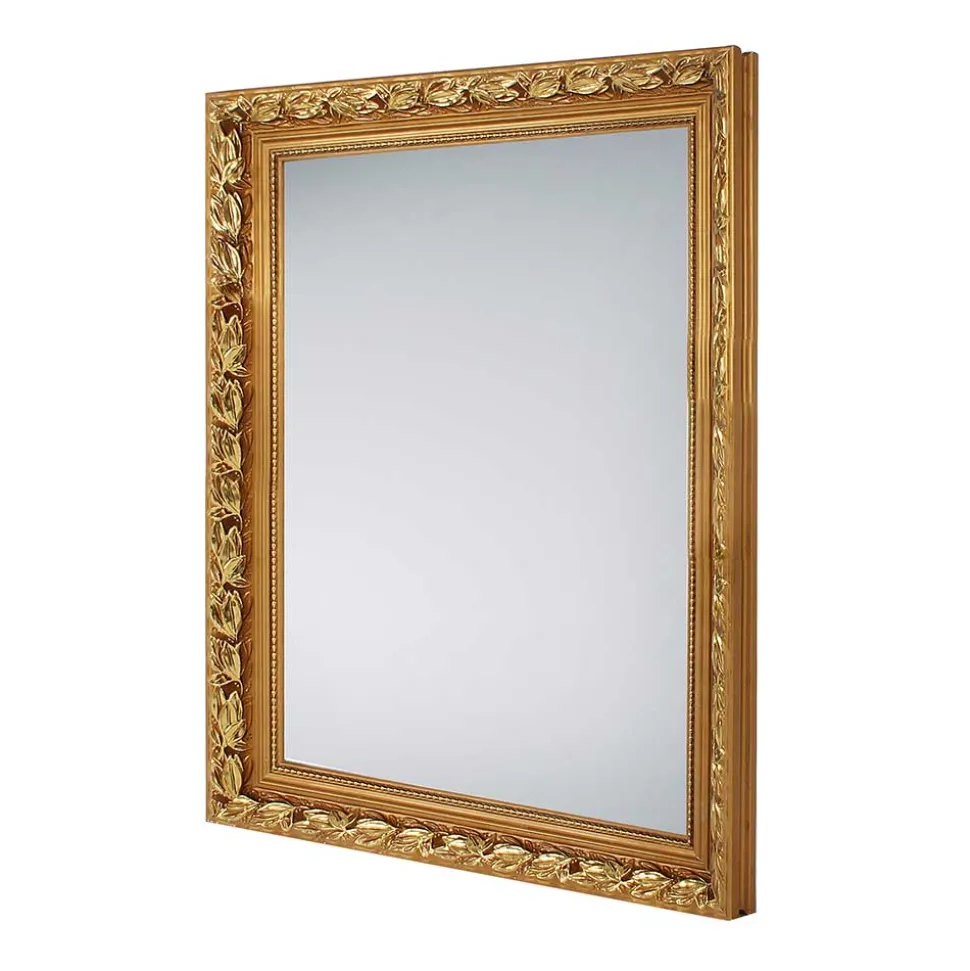 Wandspiegel in Gold Vintage Design - Viola