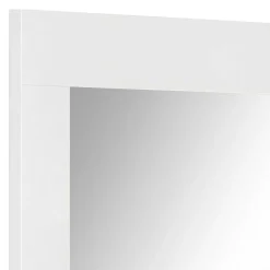 Wandspiegel in Weiß mit Ablage - Gorgona