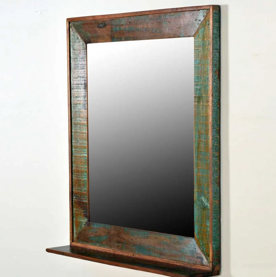 Wandspiegel Jamaica in Bunt lackiert