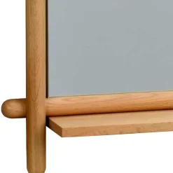 Wandspiegel mit Ablage aus Eiche - Nuymana