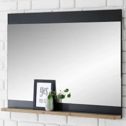 Wandspiegel mit Ablage 92x71x10 cm - Ebrican