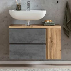 Waschbecken Badezimmerschrank stehend oder hängend - Mia