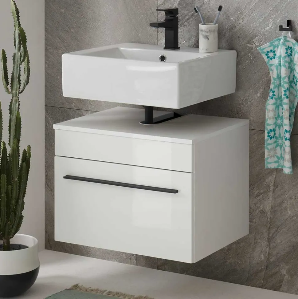 Waschbeckenschrank für die Wandmontage - Ingmesan