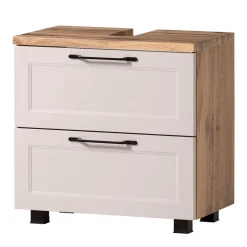 Waschbeckenschrank in Hellgrau - Trioto