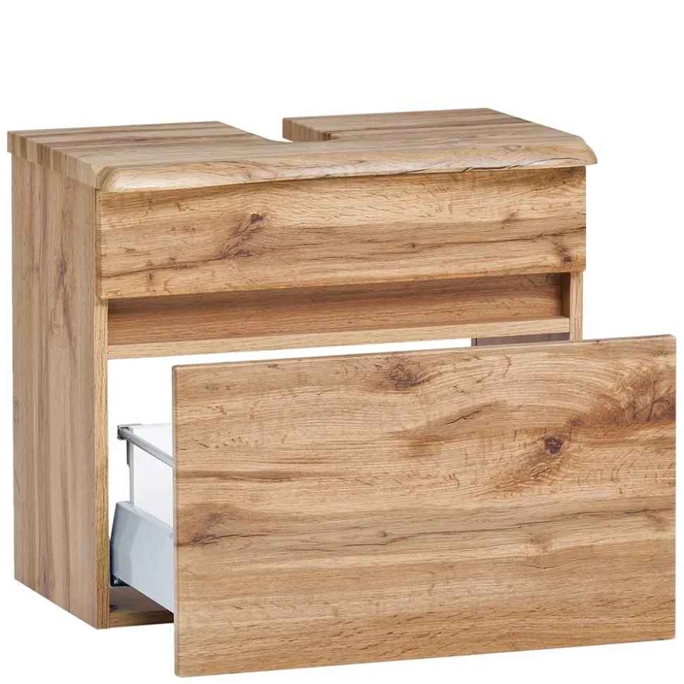Waschbeckenschrank in Holzoptik Wildeiche - Drumias