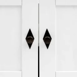 Waschbeckenschrank in Weiß & Kiefer Lauge - Sibiuta