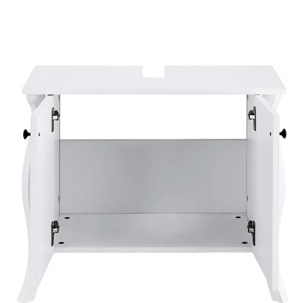 Waschbeckenschrank in Weiß - 2-türig - Besi