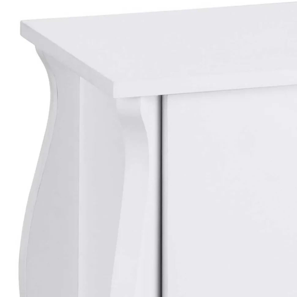 Waschbeckenschrank in Weiß - 2-türig - Besi