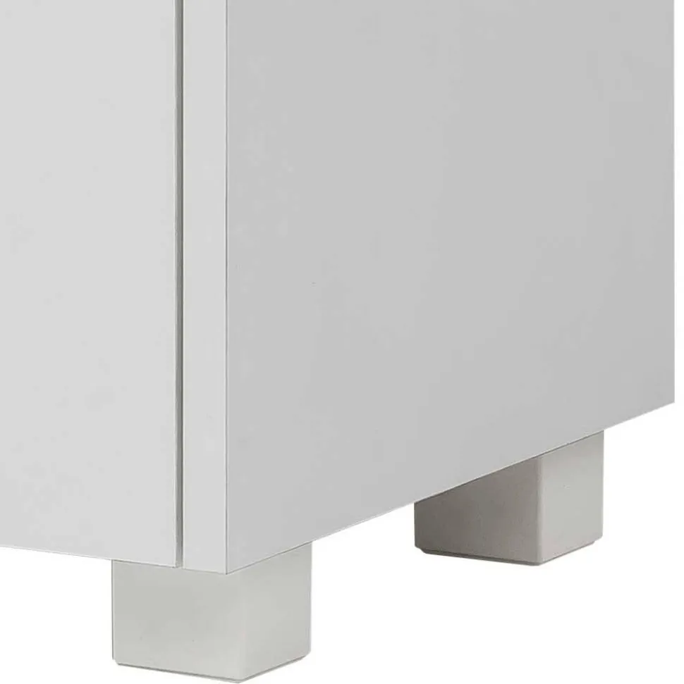 Waschbeckenschrank in Weiß & Wildeiche - Etravia