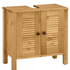 Waschbeckenunterschrank aus Kiefer Massivholz - Zavieca
