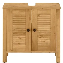 Waschbeckenunterschrank aus Kiefer Massivholz - Zavieca