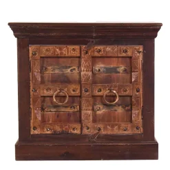 Waschbeckenunterschrank aus Recyclingholz - Solapura