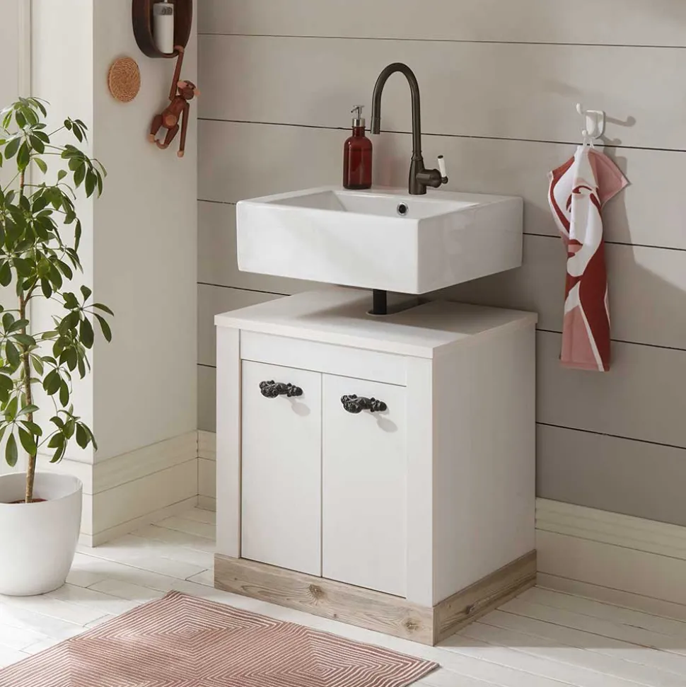 Waschbeckenunterschrank im Landhausstil - Doules
