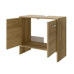 Waschbeckenunterschrank in Eiche Dekor - Madeonary