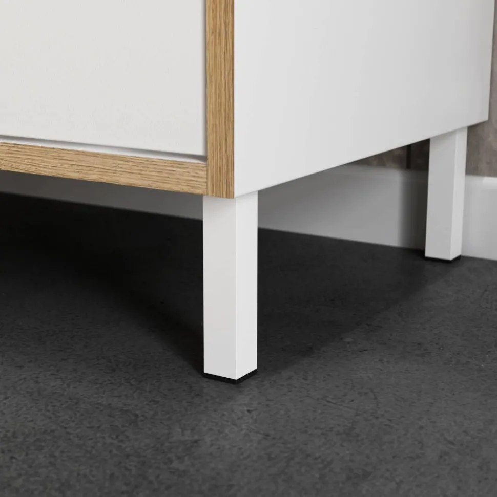 Waschbeckenunterschrank in Weiß - Nadals