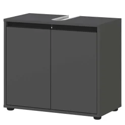 Waschbeckenunterschrank in Dunkelgrau - Rufu