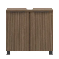 Waschbeckenunterschrank in Dekor Eiche Dunkel - Ucaida