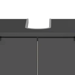 Waschbecken-Unterschrank in Dunkelgrau - Quado