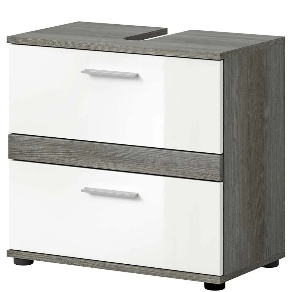 Waschbecken-Unterschrank mit zwei Schubladen - Chapan