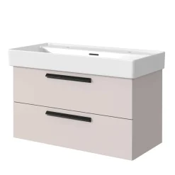 Waschkommode für zwei Armaturen - Adendras