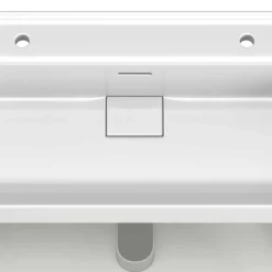 Waschkommode für zwei Armaturen - Adendras