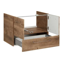 Waschkommode mit Glas-Waschbecken - Miss X