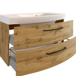 Waschkonsole in Holzdekor Wildeiche - Arazony