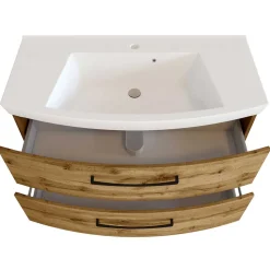 Waschkonsole in Holzdekor Wildeiche - Arazony