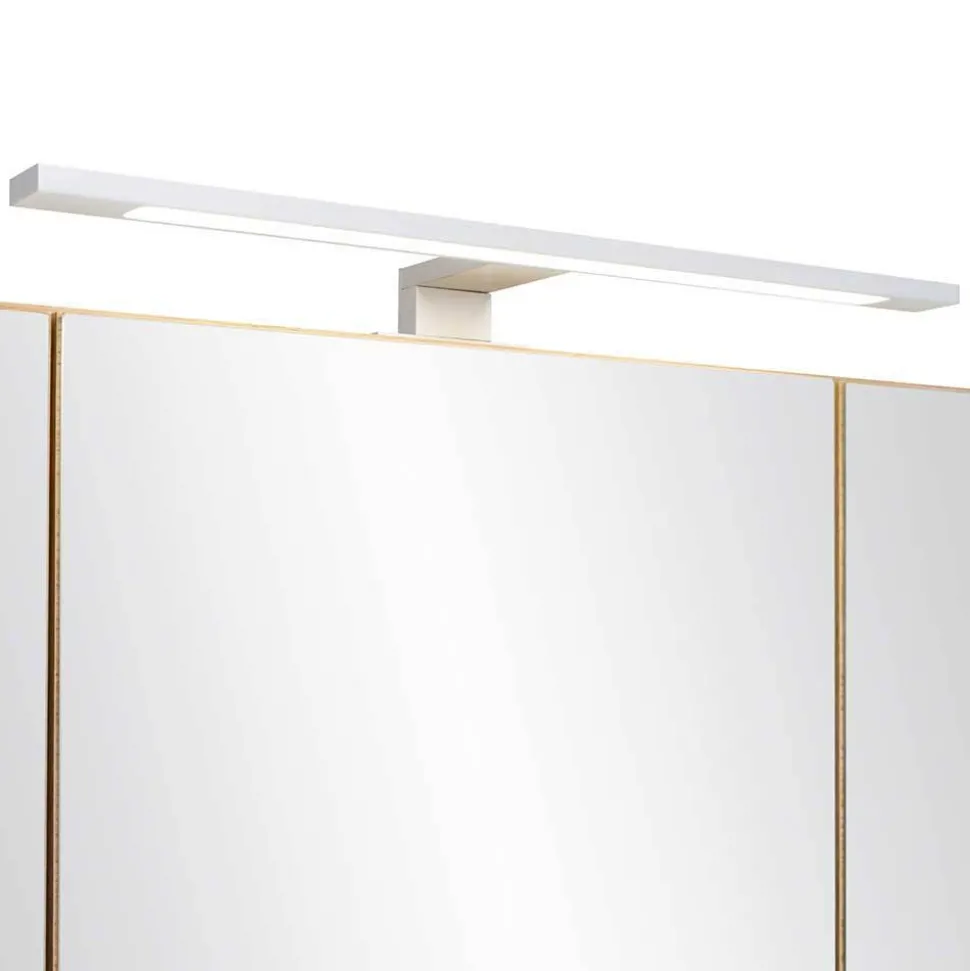 Waschkonsole und Spiegelschrank Set - Vibulam (zweiteilig)