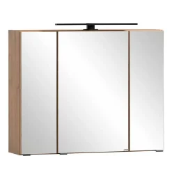 Waschkonsole und Spiegelschrank Set - Trioto (zweiteilig)