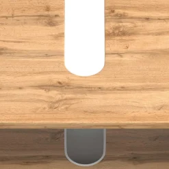 Waschplatz & Midi-Schrank Set - Crystoga (dreiteilig)