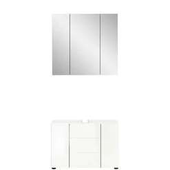 Waschplatz & Spiegelschrank Set - Vitablos (zweiteilig)
