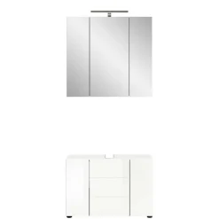 Waschplatz & Spiegelschrank Set - Vitablos (zweiteilig)