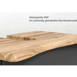 Waschplatz Badschränke zweifarbig - Agiruan (zweiteilig)