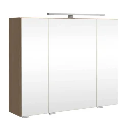 Waschplatz und Midischrank Set - Vibulam (dreiteilig)