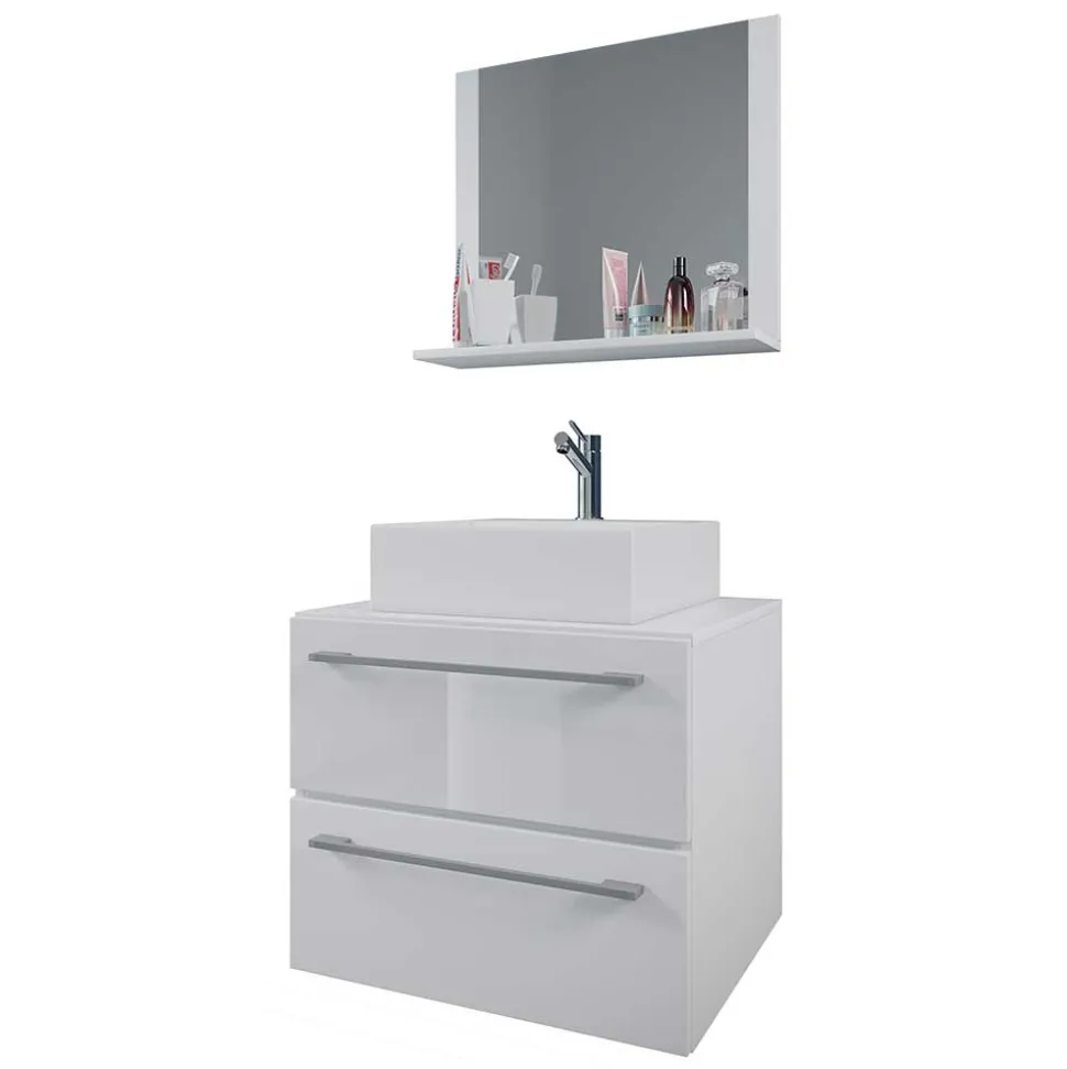 Waschplatz zum Aufhängen fürs Bad - Ipsum (zweiteilig)