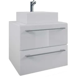 Waschplatz zum Aufhängen fürs Bad - Ipsum (zweiteilig)