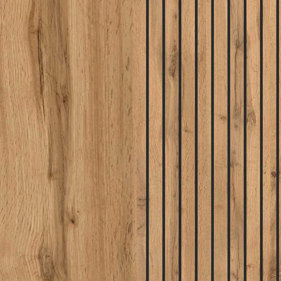 Waschtisch & LED Spiegel & Oberschrank - Crystoga (dreiteilig)