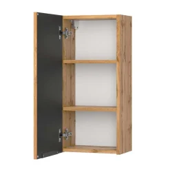 Waschtisch & LED Spiegel & Oberschrank - Crystoga (dreiteilig)