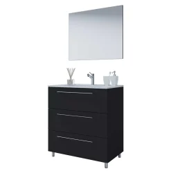 Waschtisch & Wandspiegel fürs Bad - Gloriella (zweiteilig)