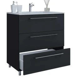 Waschtisch & Wandspiegel fürs Bad - Gloriella (zweiteilig)