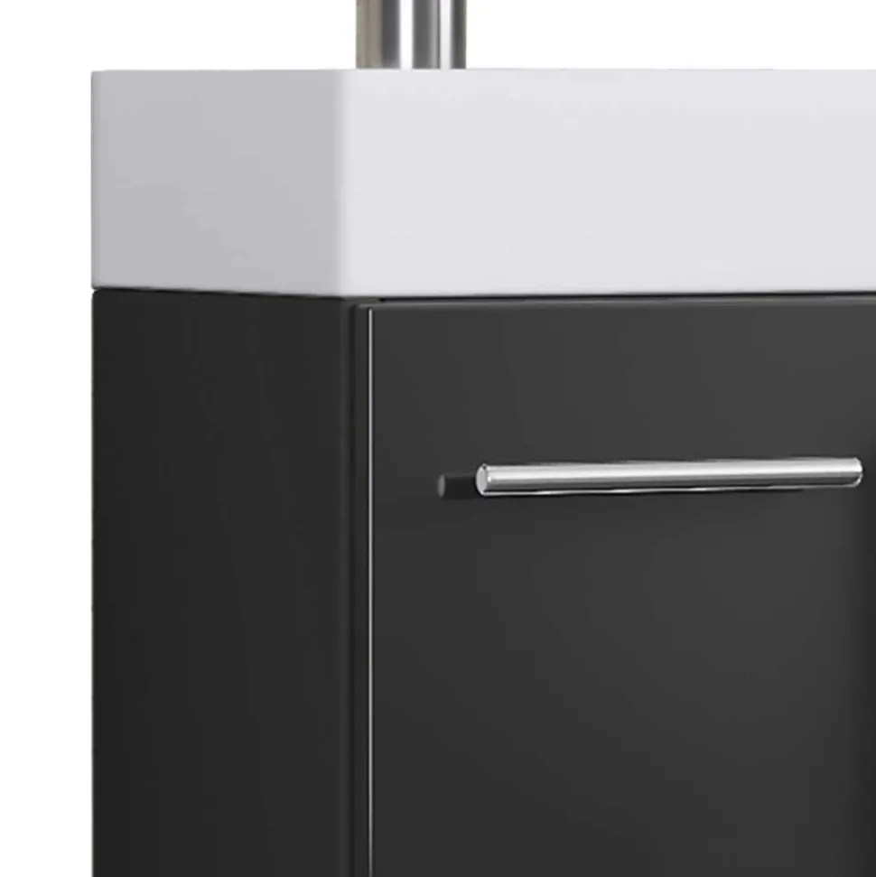 Waschtisch für Wandmontage - kompakt 41x68x22 - Denima