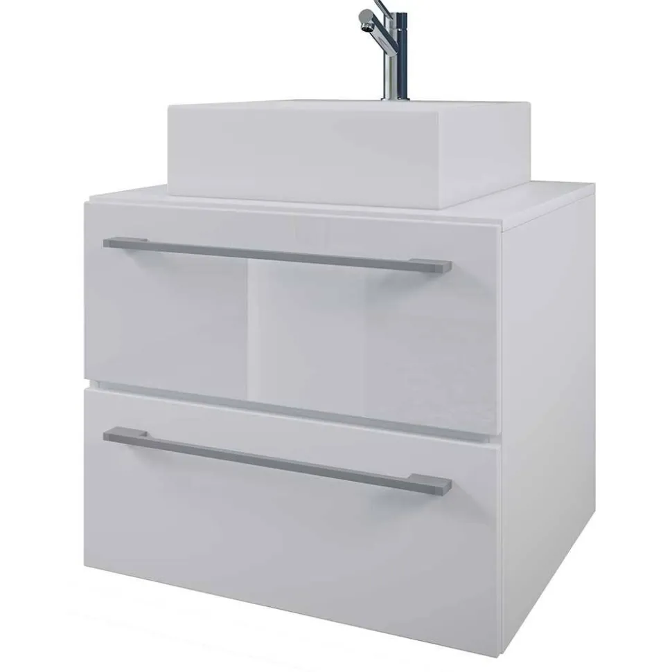 Waschtisch in Weiß - hängend - Ipsum